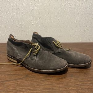 Calvin Klein Grey Suede Chukka Boots